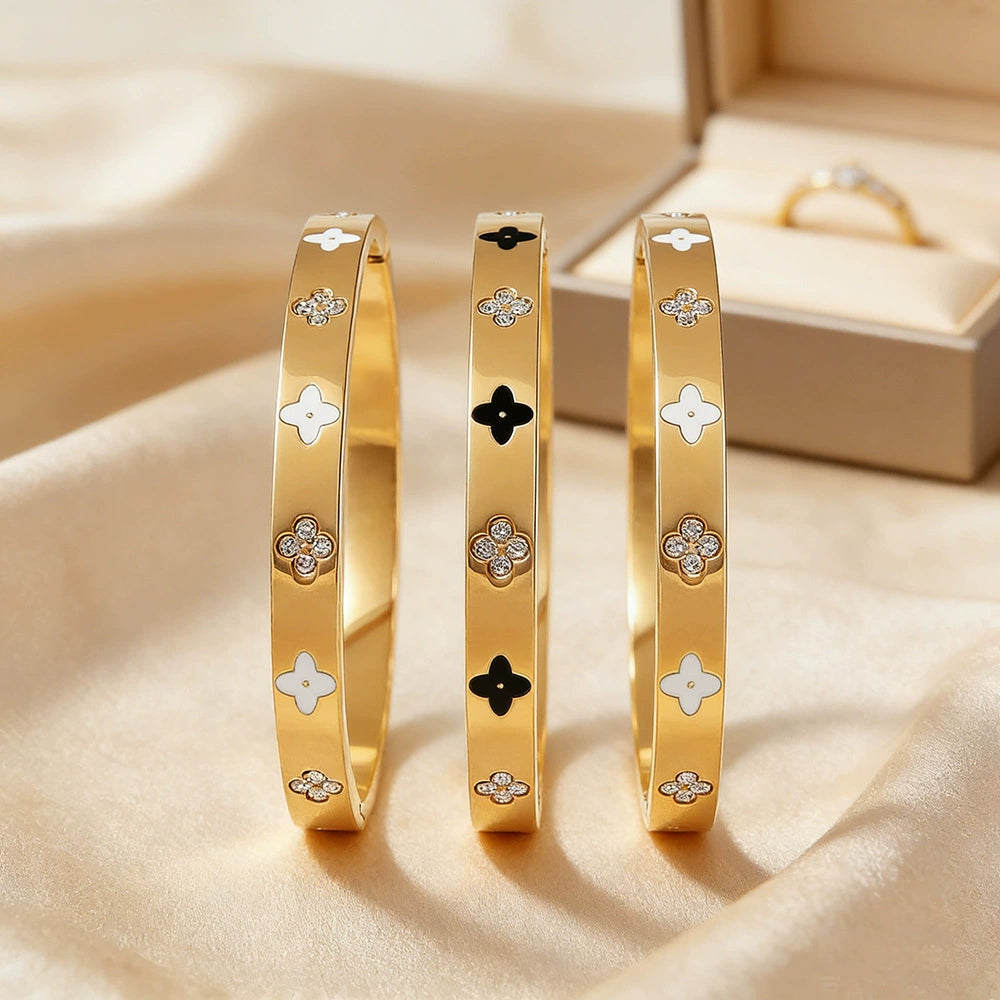 Crystal Bangle Bracelet