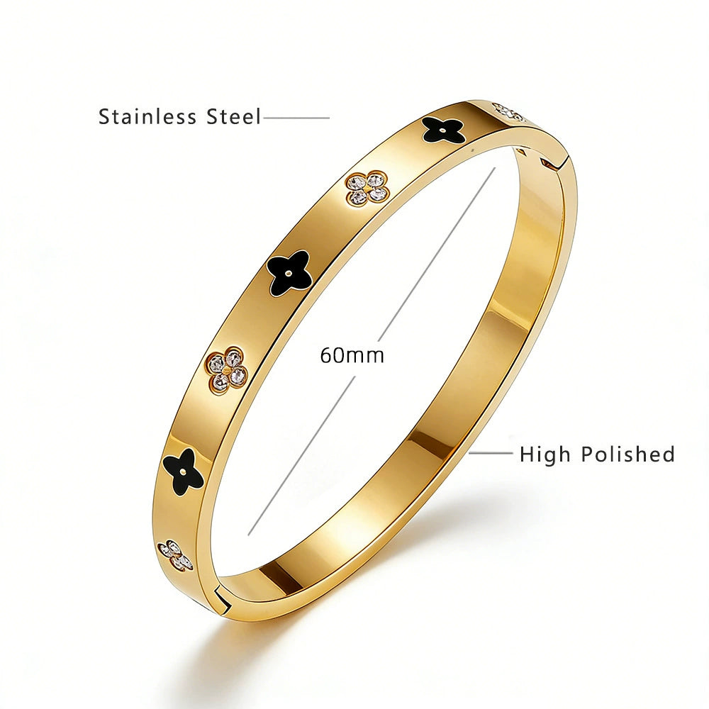 Crystal  Bangle Bracelet