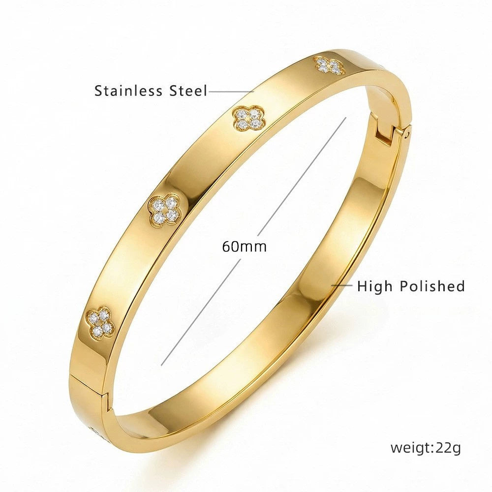 Crystal  Bangle Bracelet