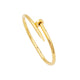 Crystal Nail Bangle Bracelet