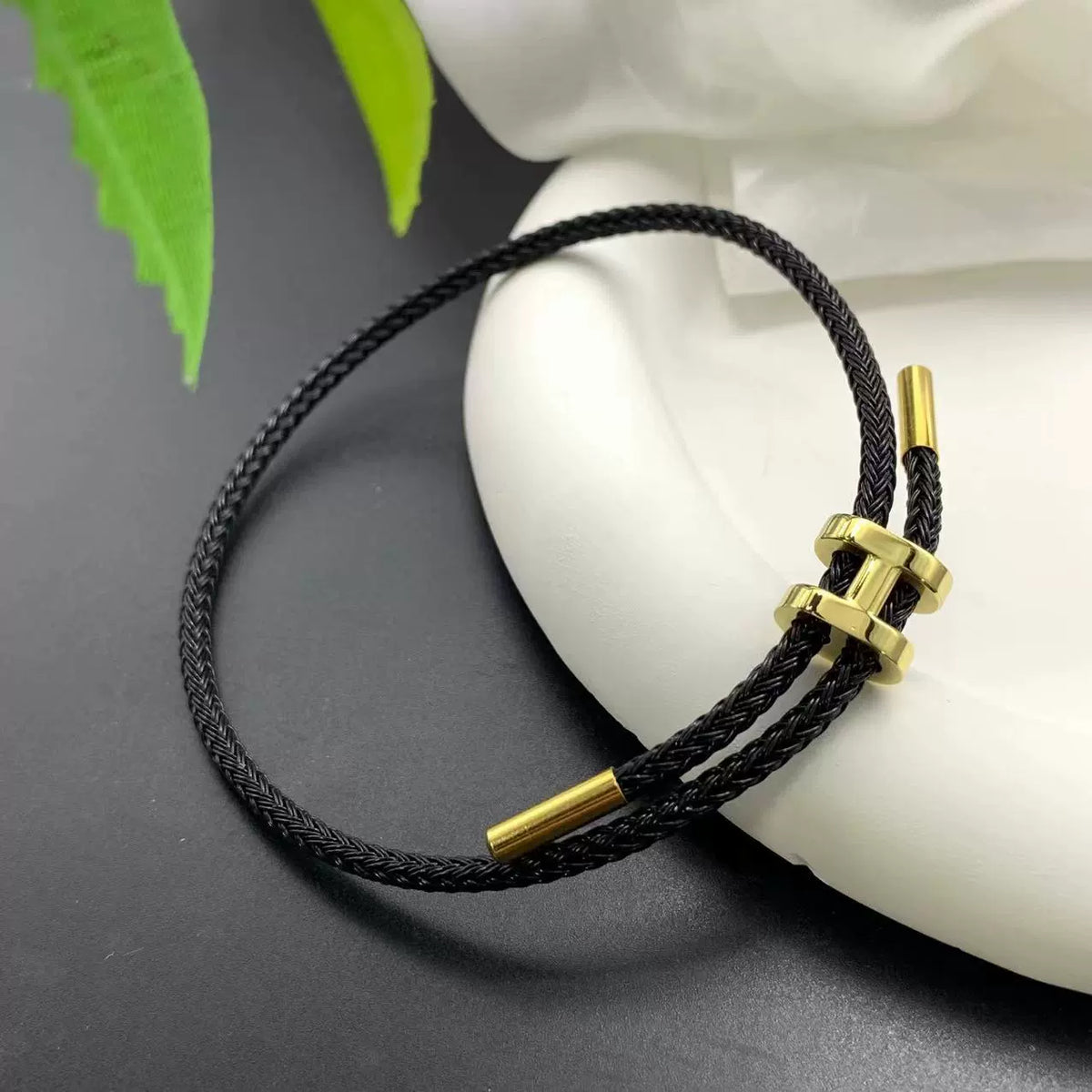 Double-Strand H Connector Cable Wire Bracelet