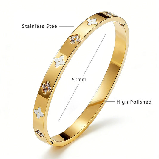 Crystal  Bangle Bracelet