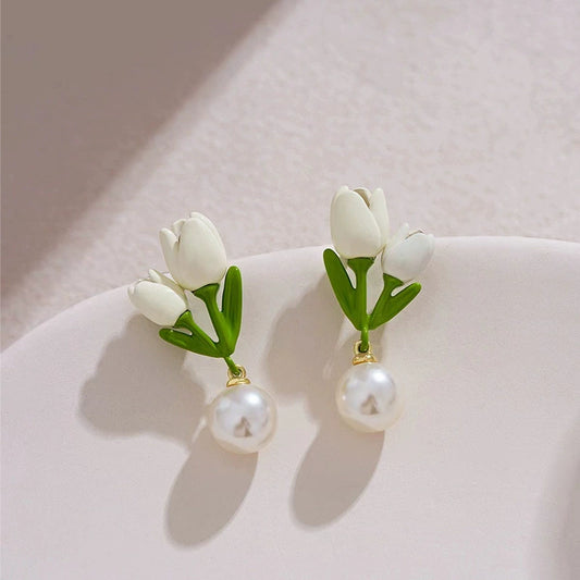 Pearl Drop Earrings