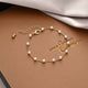 Dainty Pearl Station Bracelet