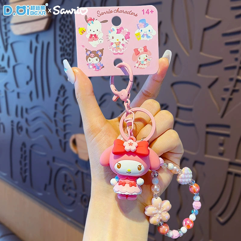 Sanrio Beaded Keychain