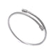 Crossover Open Cuff Bangle