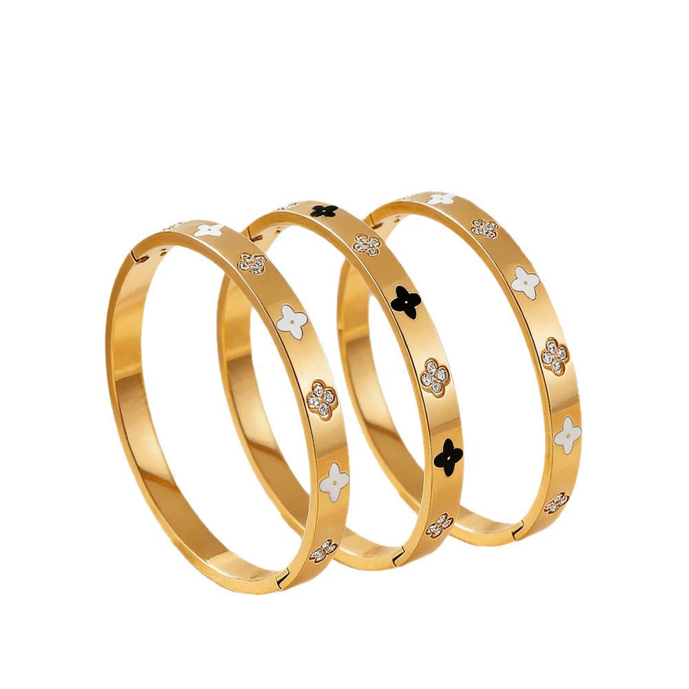 Crystal  Bangle Bracelet