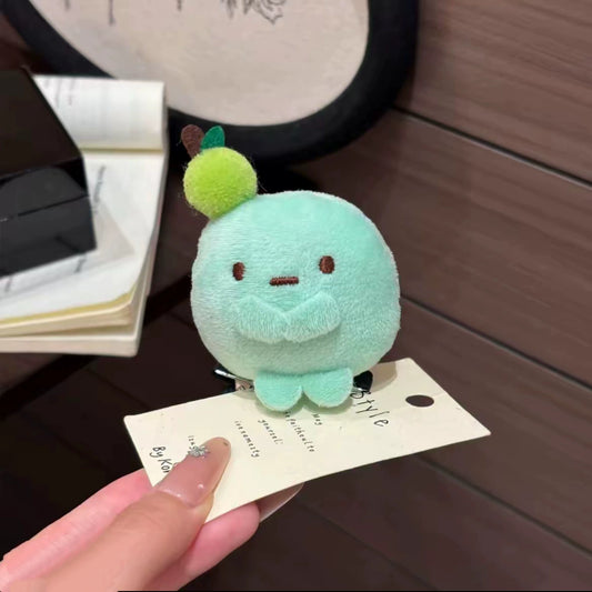 Corner Creature Plush Character Hair Clips